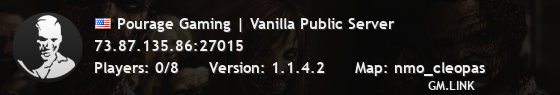 Pourage Gaming | Vanilla Public Server