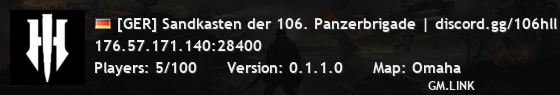 [GER] Sandkasten der 106. Panzerbrigade | discord.gg/106hll