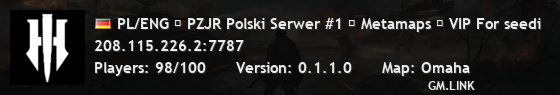 PL/ENG ♦ PZJR Polski Serwer #1 ♦ Metamaps ♦ VIP For seedi