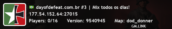 dayofdefeat.com.br #3 | Mix todos os dias!
