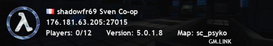 shadowfr69 Sven Co-op