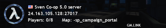 Sven Co-op 5.0 server