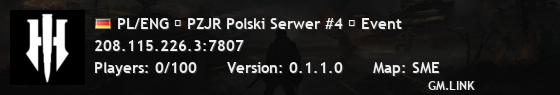 PL/ENG ♦ PZJR Polski Serwer #4 ♦ Event