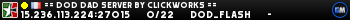 == DoD Dad server by ClickWorks ==