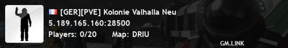 [GER][PVE] Kolonie Valhalla Neu