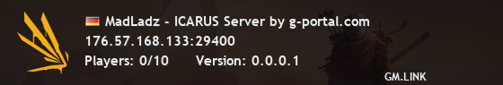 MadLadz - ICARUS Server by g-portal.com