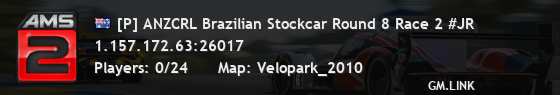 [P] ANZCRL Brazilian Stockcar Round 8 Race 2 #JR