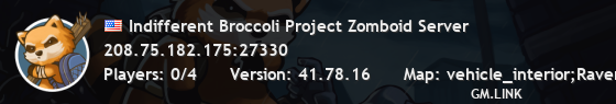 Indifferent Broccoli Project Zomboid Server