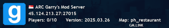 ARC Garry's Mod Server