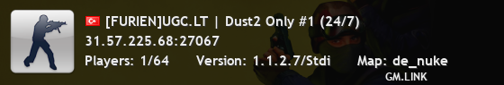 [FURIEN]UGC.LT | Dust2 Only #1 (24/7)