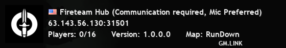 Fireteam Hub (Communication required, Mic Preferred)