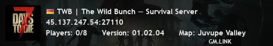 TWB | The Wild Bunch — Survival Server