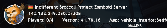 Indifferent Broccoli Project Zomboid Server