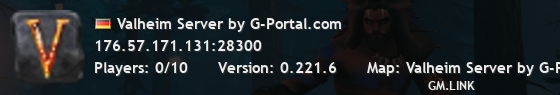 Valheim Server by G-Portal.com