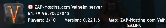 ZAP-Hosting.com Valheim server