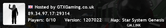 Hosted by GTXGaming.co.uk