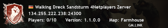 Walking Dreck Sandsturm 4Netplayers Zerver