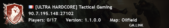 [ULTRA HARDCORE] Tactical Gaming