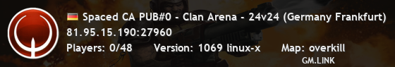Spaced CA PUB#0 - Clan Arena - 24v24 (Germany Frankfurt)