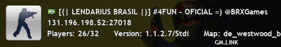 [(| LENDARIUS BRASIL |)] #4FUN - OFICIAL =) @BRXGames