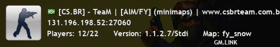 [CS.BR] - TeaM | [AIM/FY] (minimaps) | www.csbrteam.com.br