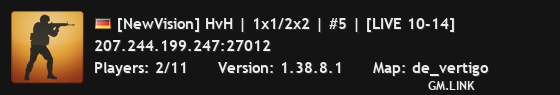 [NewVision] HvH | 1x1/2x2 | #5 |