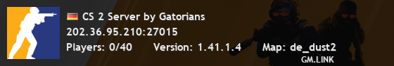 CS 2 Server by Gatorians