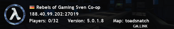 Rebels of Gaming Sven Co-op