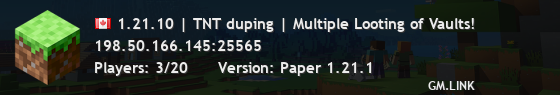 1.21.10 | TNT duping | Multiple Looting of Vaults!