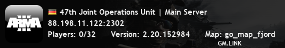 47th Joint Operations Unit | Main Server