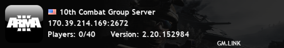 10th Combat Group Server