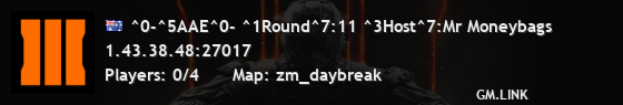 ^0-^5AAE^0- ^1Round^7:11 ^3Host^7:Mr Moneybags