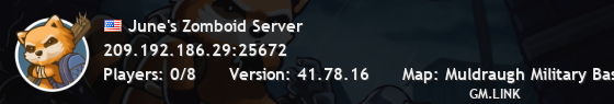June's Zomboid Server