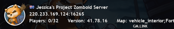 Jessica's Project Zomboid Server