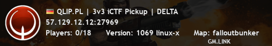 QLIP.PL | 3v3 iCTF Pickup | DELTA