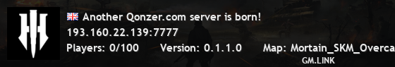 Another Qonzer.com server is born!