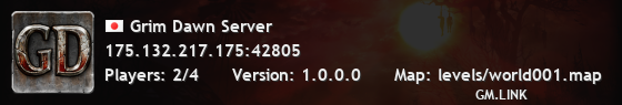 Grim Dawn Server