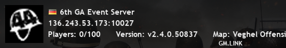 6th GA Event Server