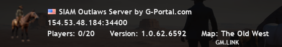 SIAM Outlaws Server by G-Portal.com
