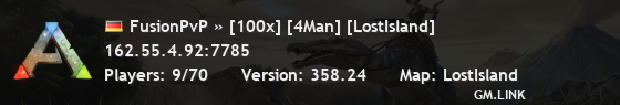 FusionPvP » [100x] [4Man] [LostIsland]