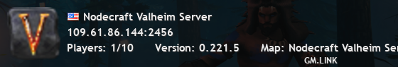 Nodecraft Valheim Server