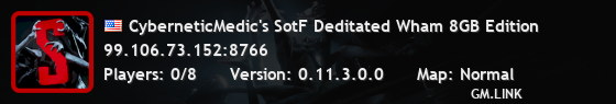 CyberneticMedic's SotF Deditated Wham 8GB Edition