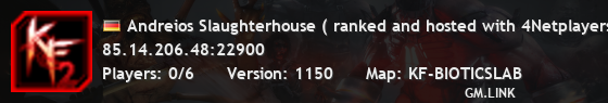 Andreios Slaughterhouse ( ranked and hosted with 4Netplayers )