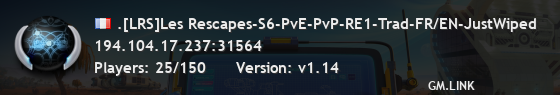 .[LRS]Les Rescapes-S6-PvE-PvP-RE1-Trad-FR/EN-JustWiped