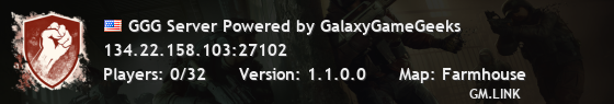 GGG Server Powered by GalaxyGameGeeks