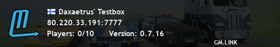 Daxaetrus' Testbox