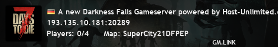 A new Darkness Falls Gameserver powered by Host-Unlimited.de