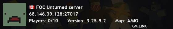 FOC Unturned server