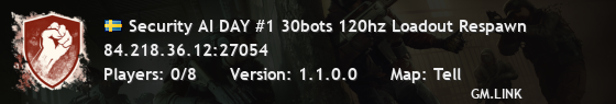 Security AI DAY #1 30bots 120hz Loadout Respawn