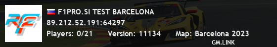 F1PRO.SI TEST BARCELONA